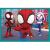 Marvel Spidey und seine fantastischen Freunde Puzzle Bild: Spidey, Miles Morales und Ghost-Spider