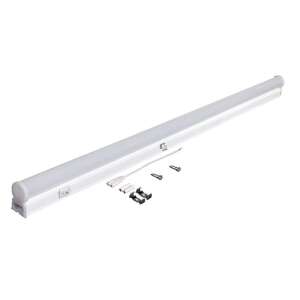 T5 LED fluorescent tube, 60cm, 8W, energy saving, easy installation, with power cord and mounting accessories - Lamp & Lighting