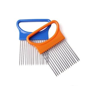 Hagymavágó Fésű držiak na krájanie cibule, pohľad z uhla - Kuchynské pomôcky