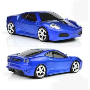 Bluetooth-os egér kisautó formában modrá 39052679 - Myši