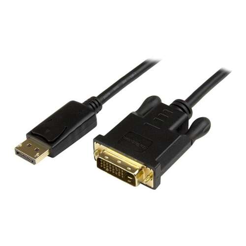 StarTech.com DisplayPort - DVI átalakító kábel, 0,9m, DisplayPort - DVI-D, fekete - DisplayPort átalakító