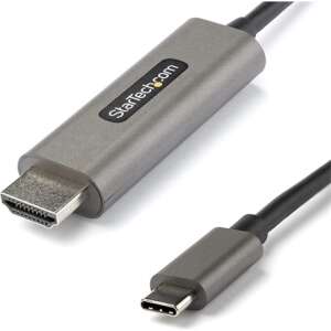 StarTech.com CDP2HDMM3MH 3m USB-C HDMI kábel, fekete és ezüst - Startech