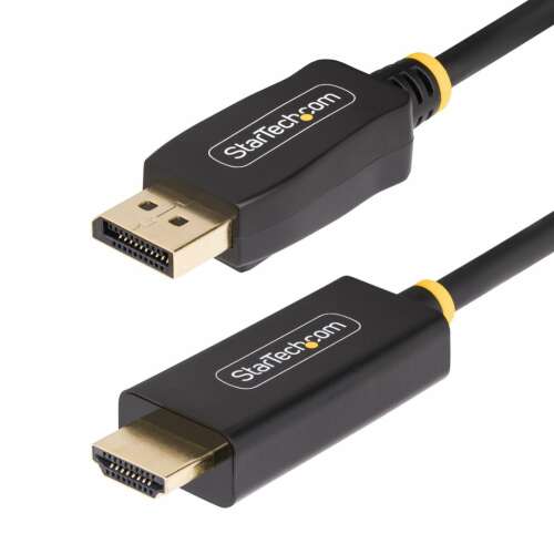 StarTech.com DisplayPort HDMI átalakító kábel, 2m, fekete