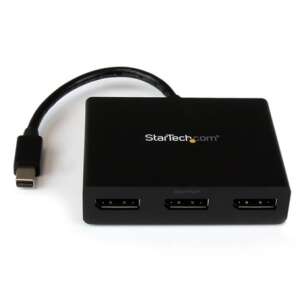 StarTech.com Mini DisplayPort 3x DisplayPort videó elosztó - DisplayPort átalakító