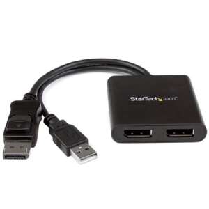 StarTech.com MSTDP122DP DisplayPort 2x DisplayPort elosztó - DisplayPort átalakító