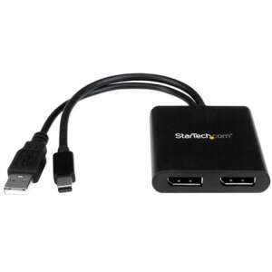 StarTech.com MSTMDP122DP Mini DisplayPort 2x DisplayPort videó elosztó - DisplayPort átalakító