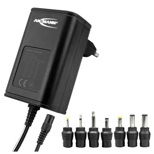 Ansmann APS 300 áramátalakító és inverter Beltéri 3,6 W Fekete