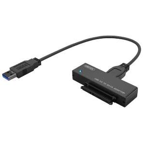 Unitek Y-1039 USB 3.0 - SATA III adapter, külső merevlemez adapter, merevlemez csatlakoztatása számítógéphez - Unitek