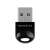 Savio BT-060 USB 2.0 Bluetooth adapter, fekete, elülső nézet, Bluetooth 5.3