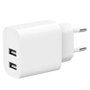 Gembird 2-portos USB Töltő - Fehér