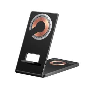 Sandberg 3in1 Wireless Charger Stand, black, charging stand for phone, smartwatch and wireless earbuds - Wireless Charger