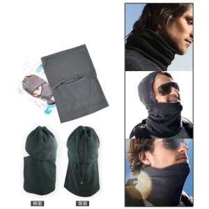 4 az 1-ben Thermo nyakmelegítő, polár nyakkendő, balaclava, sapka, sál, arcmaszk, téli sportok kiegészítők - Férfi sál