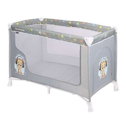 Lorelli San Remo 1 Utazóágy - Cute Kitten #szürke 2018