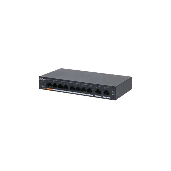 Dahua PoE switch - CS4010-8ET-60 (Cloud menedzsment; 8x100Mbps Po...