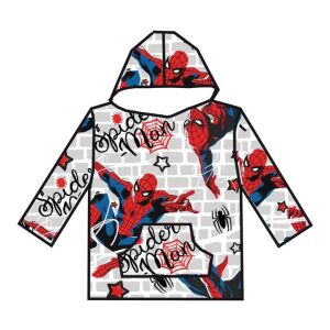Spiderman Plüsch Decke Poncho für Erwachsene - 85x85cm - Innenarchitektur