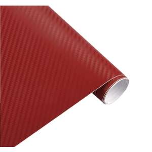 Red carbon fiber vinyl wrap, 127 x 15 cm - Nonbrand Vehicle wrap