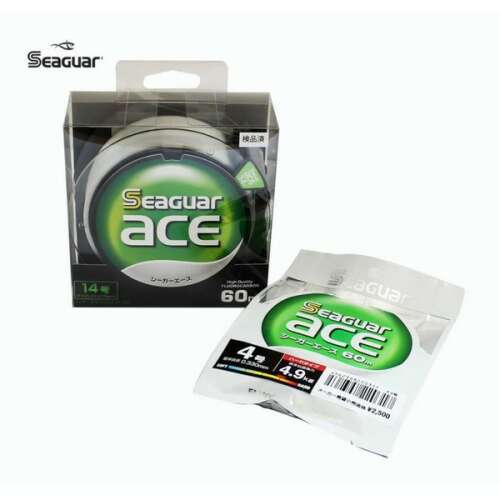 Seaguar Ace 60m Fluorocarbon Horgászzsinór - PE 5, Kiváló Minőségű Előkezsinór - Fluorocarbon zsinór