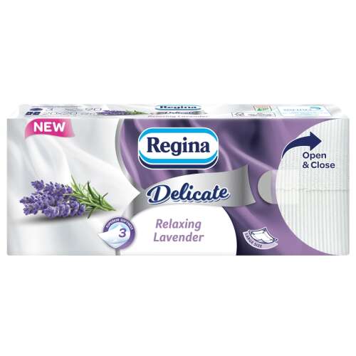 Regina Delicat 3 Ply Paper Handkerchiefs - Relaxing Lavender 90 pcs 107967104