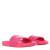 The North Face Női Base Camp Slide II rózsaszín papucsok, oldalnézet