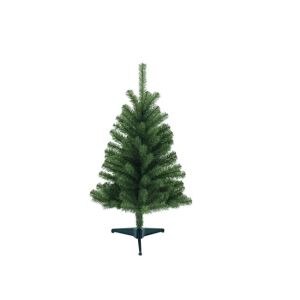 90cm Artificial Christmas Tree with Natural Look - Christmas
