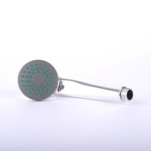 Modern Chrome Shower Head with Anti-Limescale Nozzles - Shower head