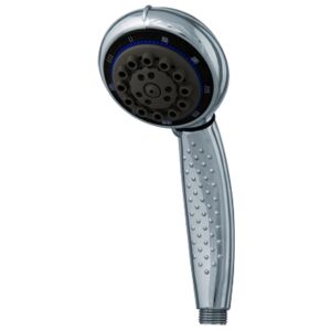 Universal 8-Function Chrome Shower Head - Shower head