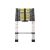 Folded Haina 5-meter Telescopic Aluminum Ladder for easy storage