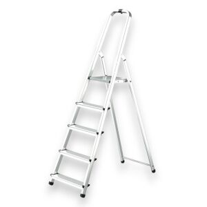 Hitman 5-Step Aluminum Ladder, 98cm Height - Ladder and Step Stool