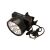 XL-588 LED headlamp, rechargeable, 9 LED head light with charging cable.