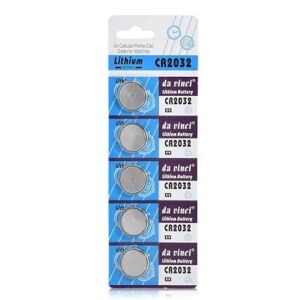 Da Vinci CR2032 Lithium Coin Cell Battery 5-Pack for watches and electronics - Battery