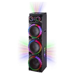HS Rich Performance Party Speaker with LED lights, 3x10 inch woofers - Audio