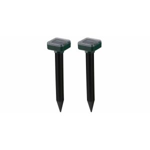 Two solar mole repellents - Rodent repellent