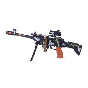 Toy Machine Gun with Laser, Vibration, and Sound Effects - Toy Gun, Bullet