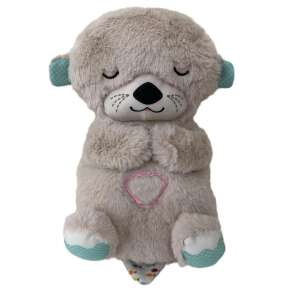 Szunyókáló Plüss Vidra, a soothing plush otter with light and sound for babies - Babies & Toddler