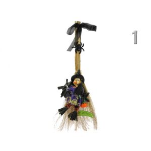 Witch's Broom, 50 cm 131543605 - Halloween decoration