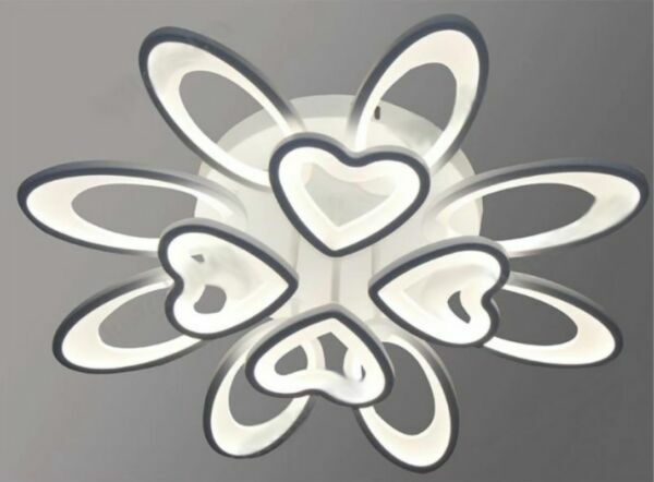 12-Piece LED Ceiling Light with 3 Color Temperatures