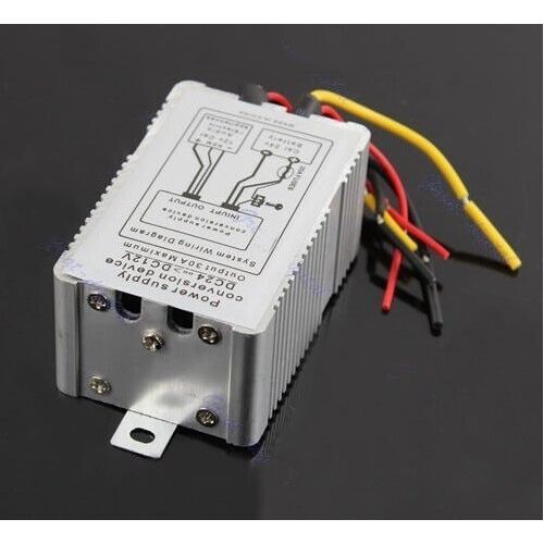24V-12V DC-DC Átalakító - 360W, 30A