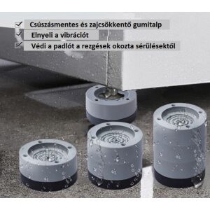 Univerzális Mosógép Zaj- és Rezgéscsökkentő Talp - 4 db