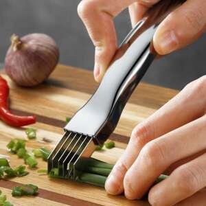 Praktikus Zöldségaprító - Rozsdamentes Acél - 16 cm