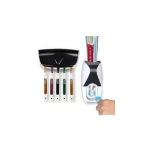 Praktikus Fogkrém Adagoló és Fogkefe Tartó Szett