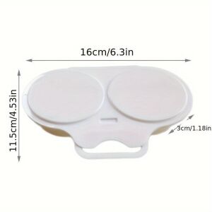 Tojásfőző, buggyantott tojás készítő mikrohullámú sütőbe 128368593 - Mikrohullámú sütő kiegészítő