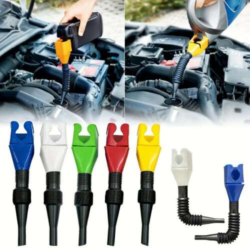 Univerzális Motorolaj Tölcsér - Flexibilis Nyakkal