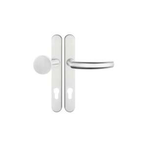 PROXIMA door handle set, 90mm right-hand fixed handle, stainless steel - Door Knobs & Handle