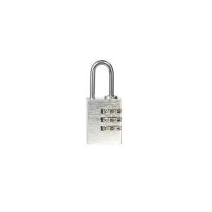 RV. 12002.20 combination padlock, silver, 3 digit - Padlock