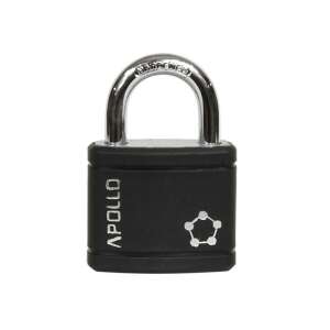Black Apollo padlock with keyhole - Padlock