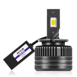 2 darab LED autólámpa D5S, 110W, 6000K, 12000 lumen, IP68, aktív hűtés, CSP TX3570 LED chipek, M19, BESEDER