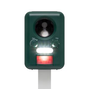 Home by Somogyi Home AR02 állatriasztó karó, napelemes, 13.5 - 23.5 kHz, PIR mozgásérzékelő 5 - 8 m távolság, USB töltőkábel hordozható mobil kutya és macskariasztó karó 125879118 - Háziállat riasztó