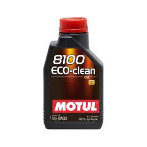 Motul 8100 Eco-Clean C2 0W30 1L Synthetic Motor Oil - Car Air Freshener