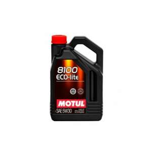 Motul 8100 Eco-lite 5W30 Synthetic Motor Oil, 4 Liter - Motul