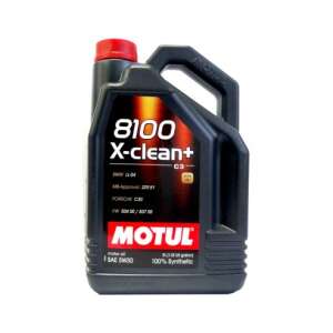 Motul 8100 X-clean+ 5W30 Synthetic Motor Oil, 5L - Motul